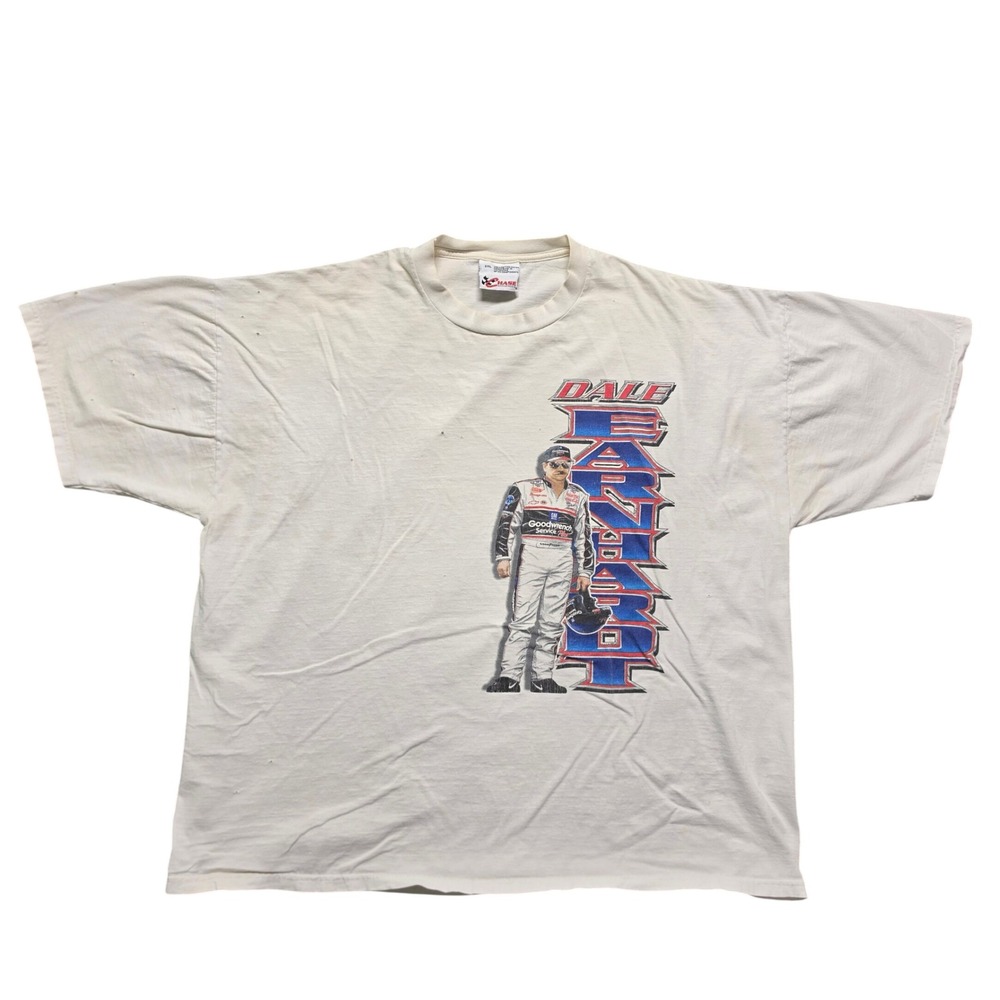 Dale Earnhardt T-Shirt‎ Mens Chase Authentics 2XL White The Intimidator 3